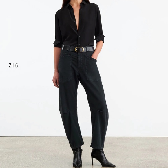 Nili Lotan Shon Pant in Carbon Size 8 - Picture 7 of 7